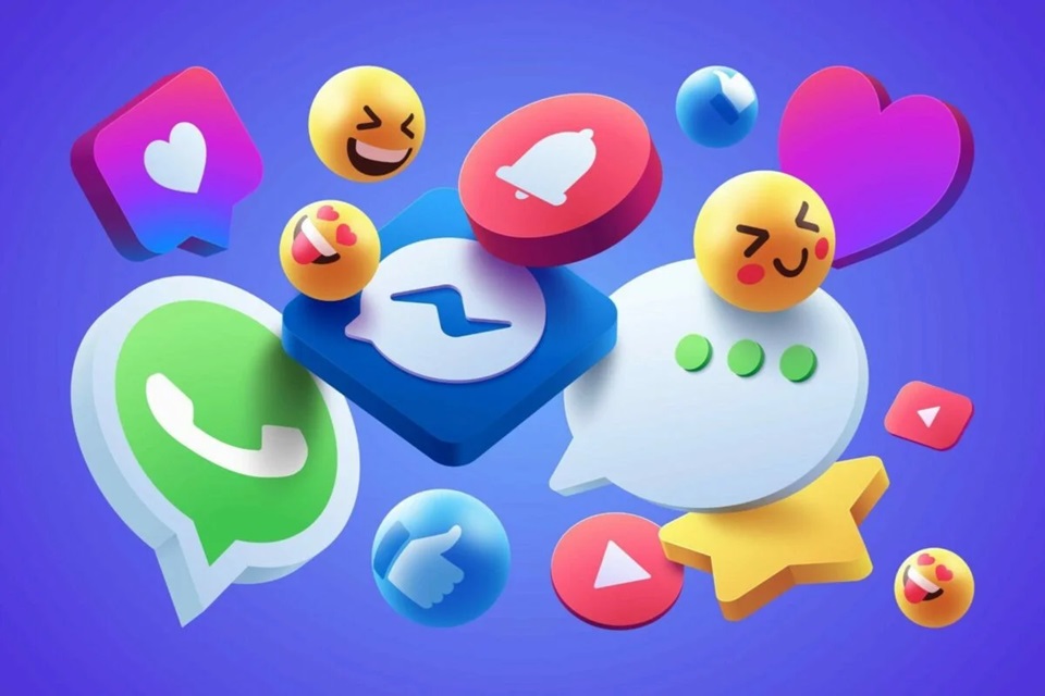 social media marketing icons