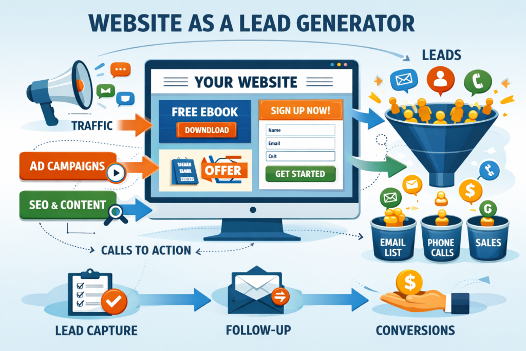 website lead generation