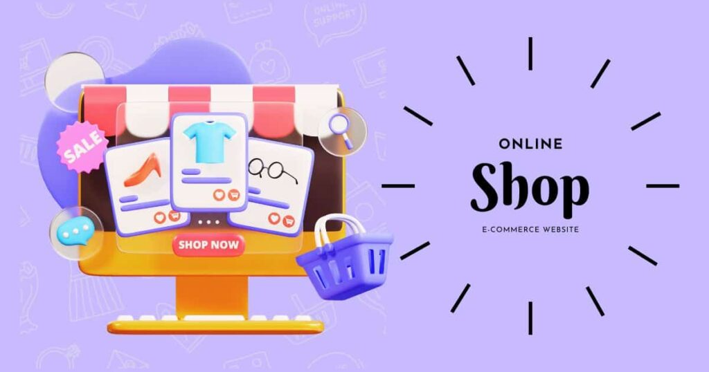 online shop website